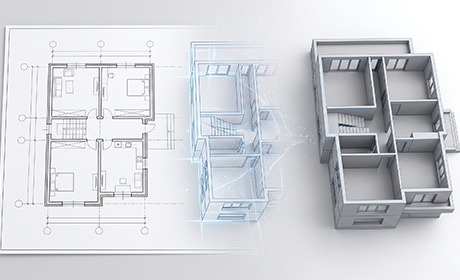2D to 3D CAD Conversion Services