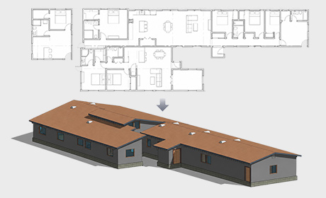 AutoCAD to BIM Conversion