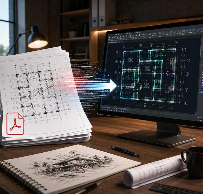 PDF to CAD conversion overview