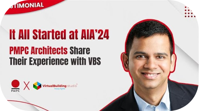 Prashanth Mahakali video testimonial for Virtual Building Studio